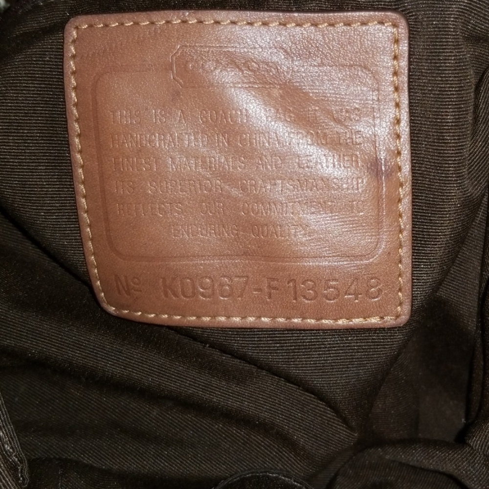 Coach purse - Picture 6 of 7